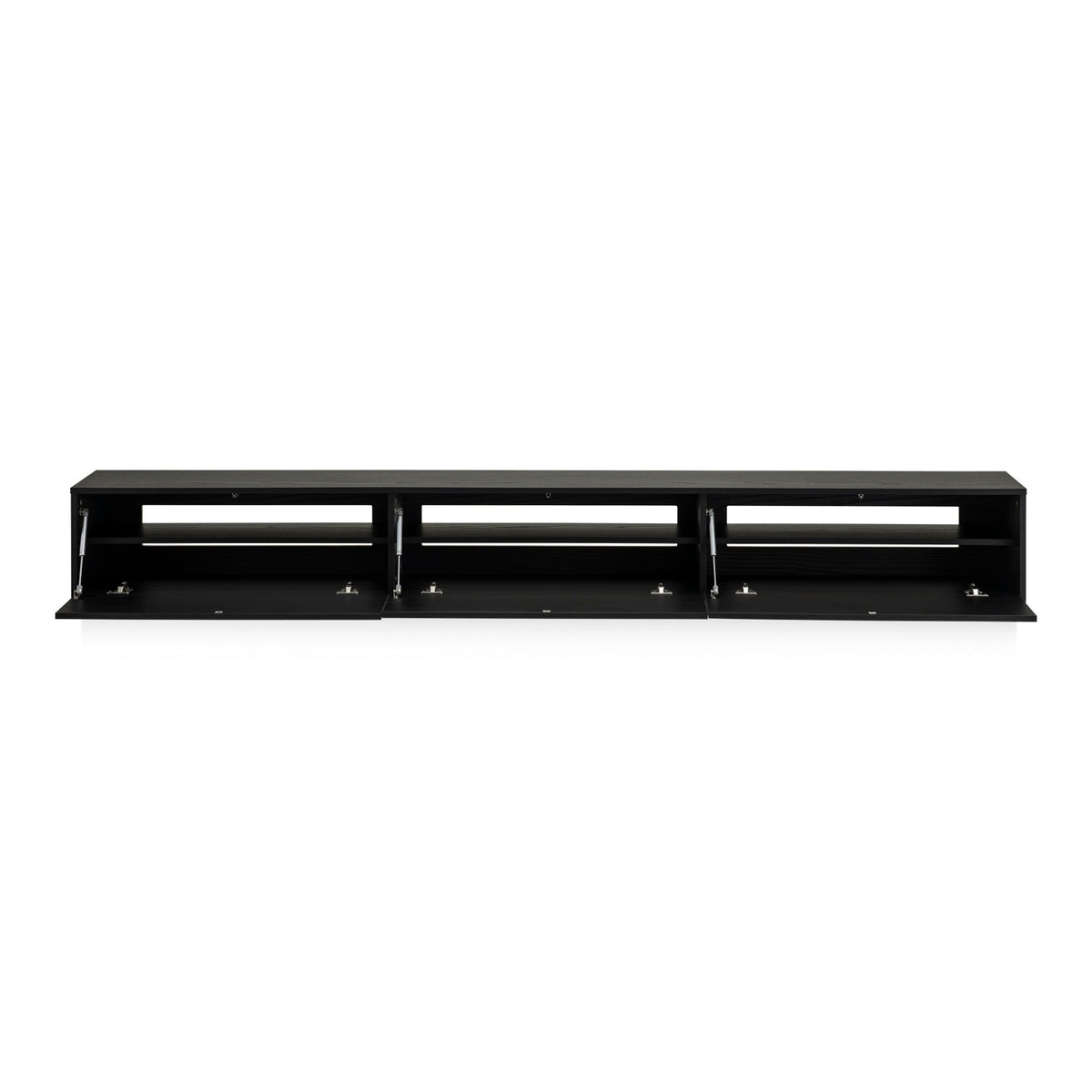 Meuble TV en chêne noir