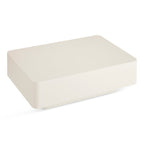 Table basse style Japandi, beige clair, L 120 cm x l 60 cm x H 38 cm