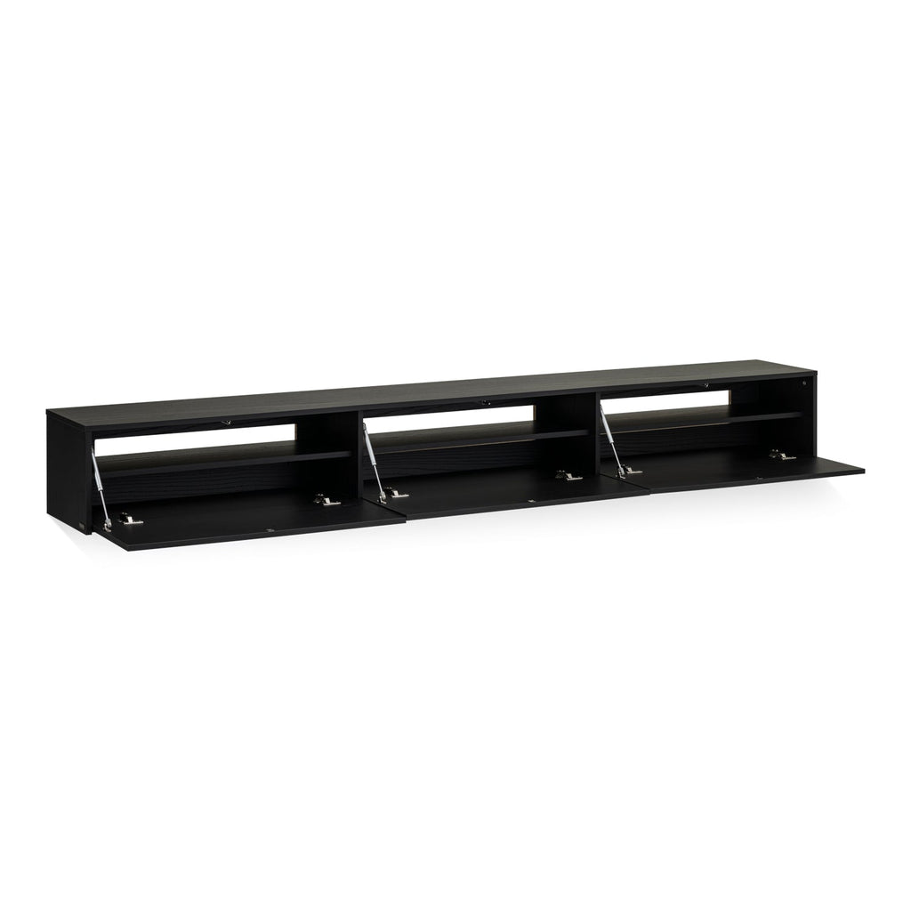 Meuble TV en chêne noir