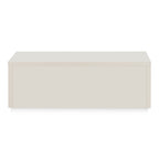 Meuble d'entrée beige clair avec 1 tiroir