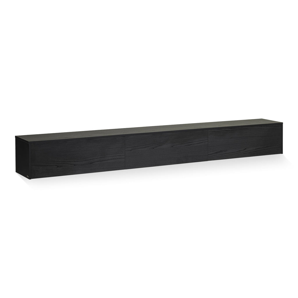 Meuble TV en chêne noir