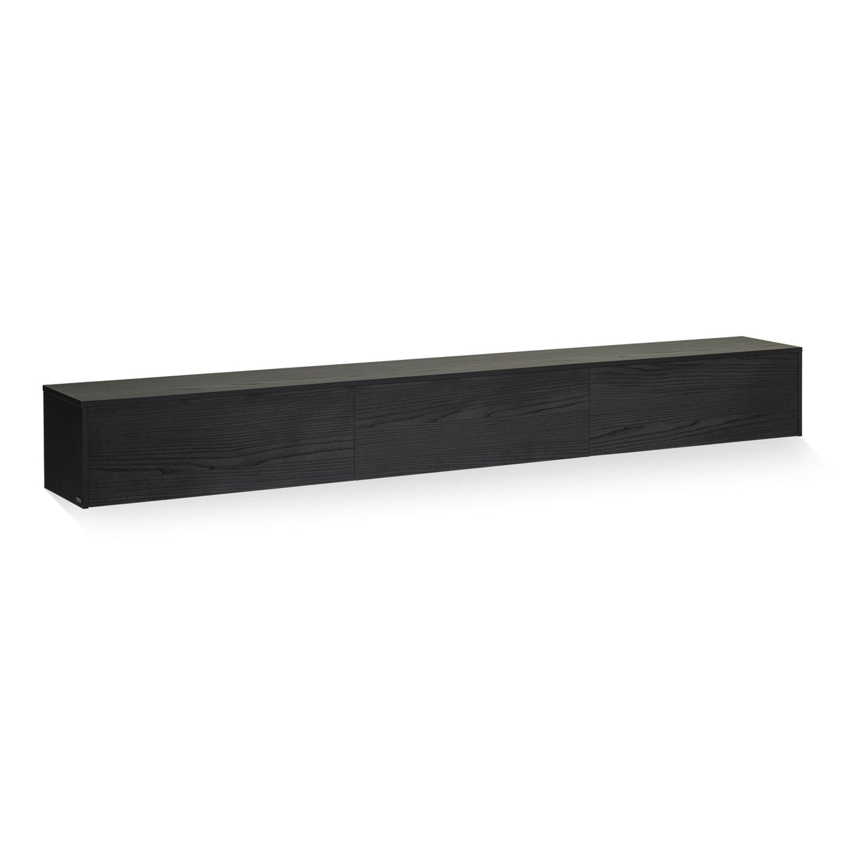 Meuble TV en chêne noir