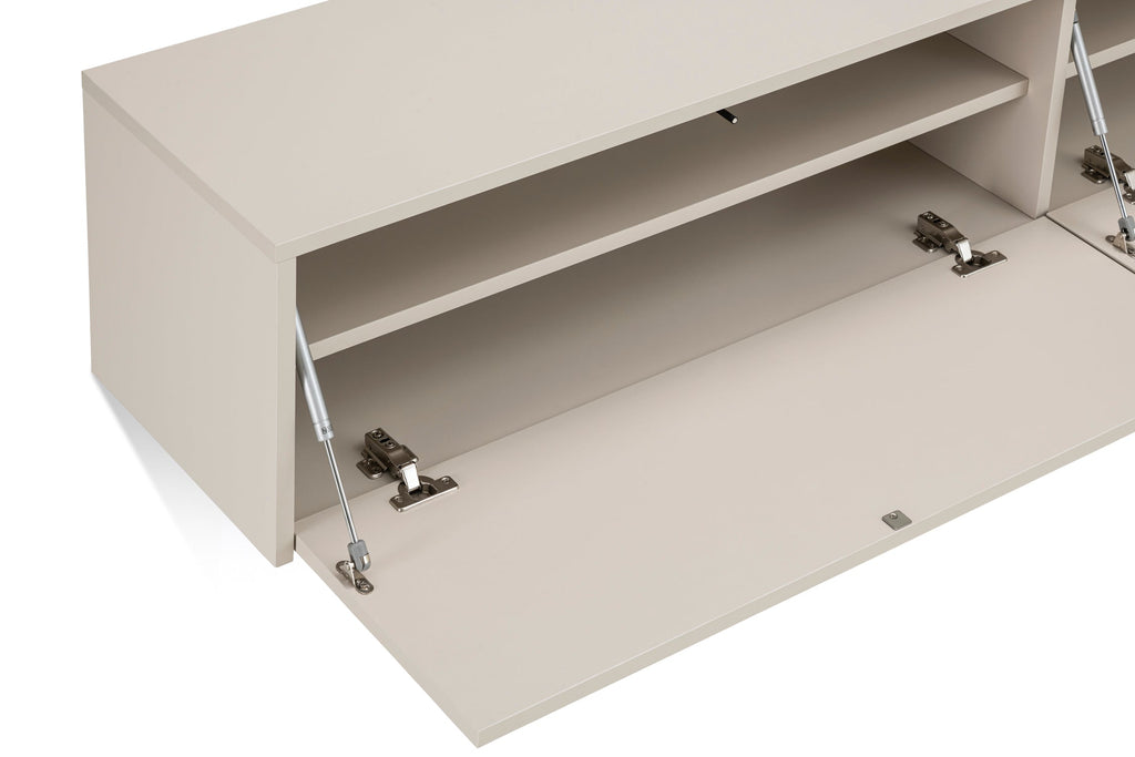 Meuble TV beige clair