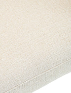 Chaise de salle à manger Japandi – Lin blanc cassé