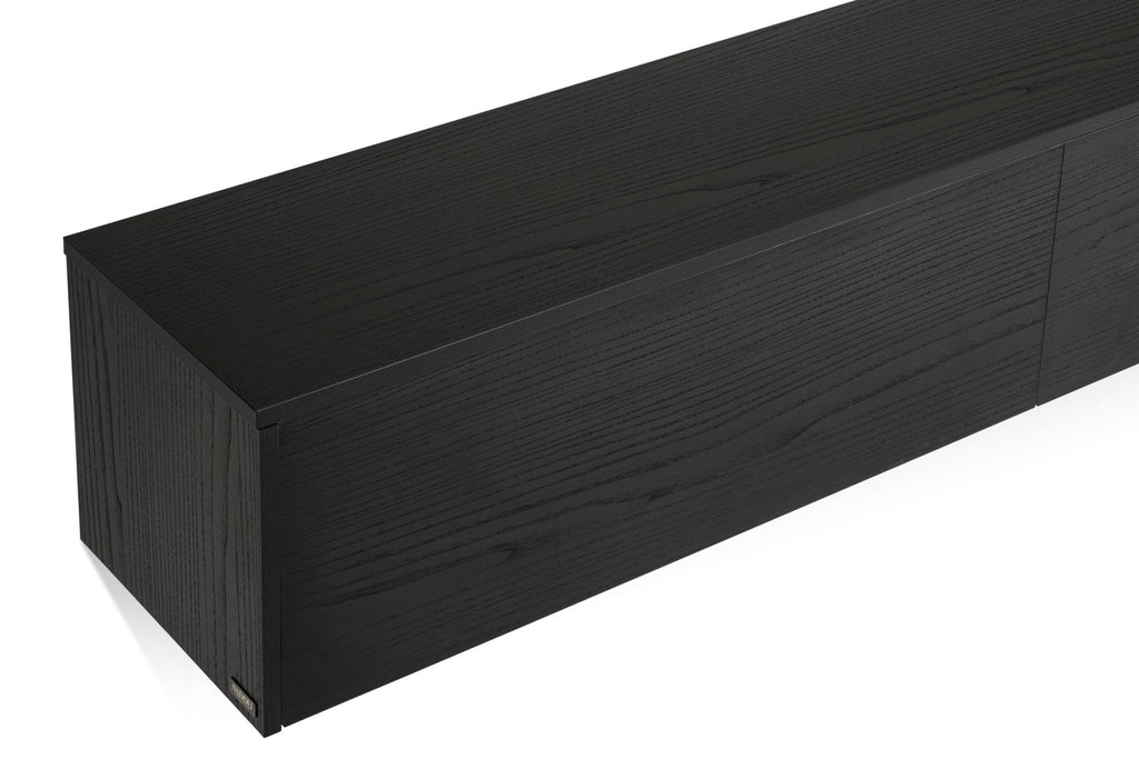 Meuble TV en chêne noir
