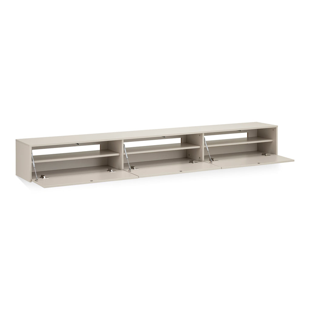 Meuble TV beige clair