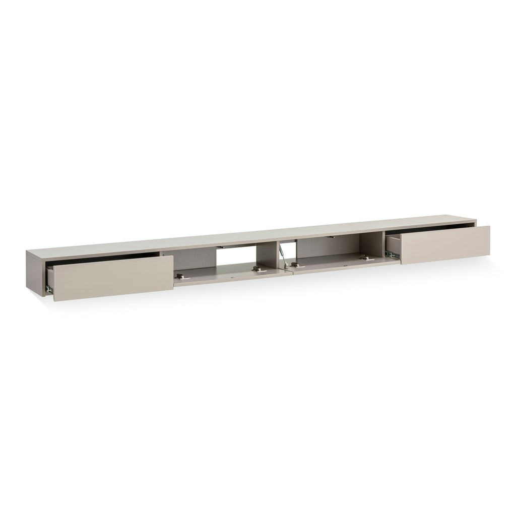 Meuble TV taupe clair
