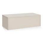 Meuble d'entrée beige clair avec 1 tiroir