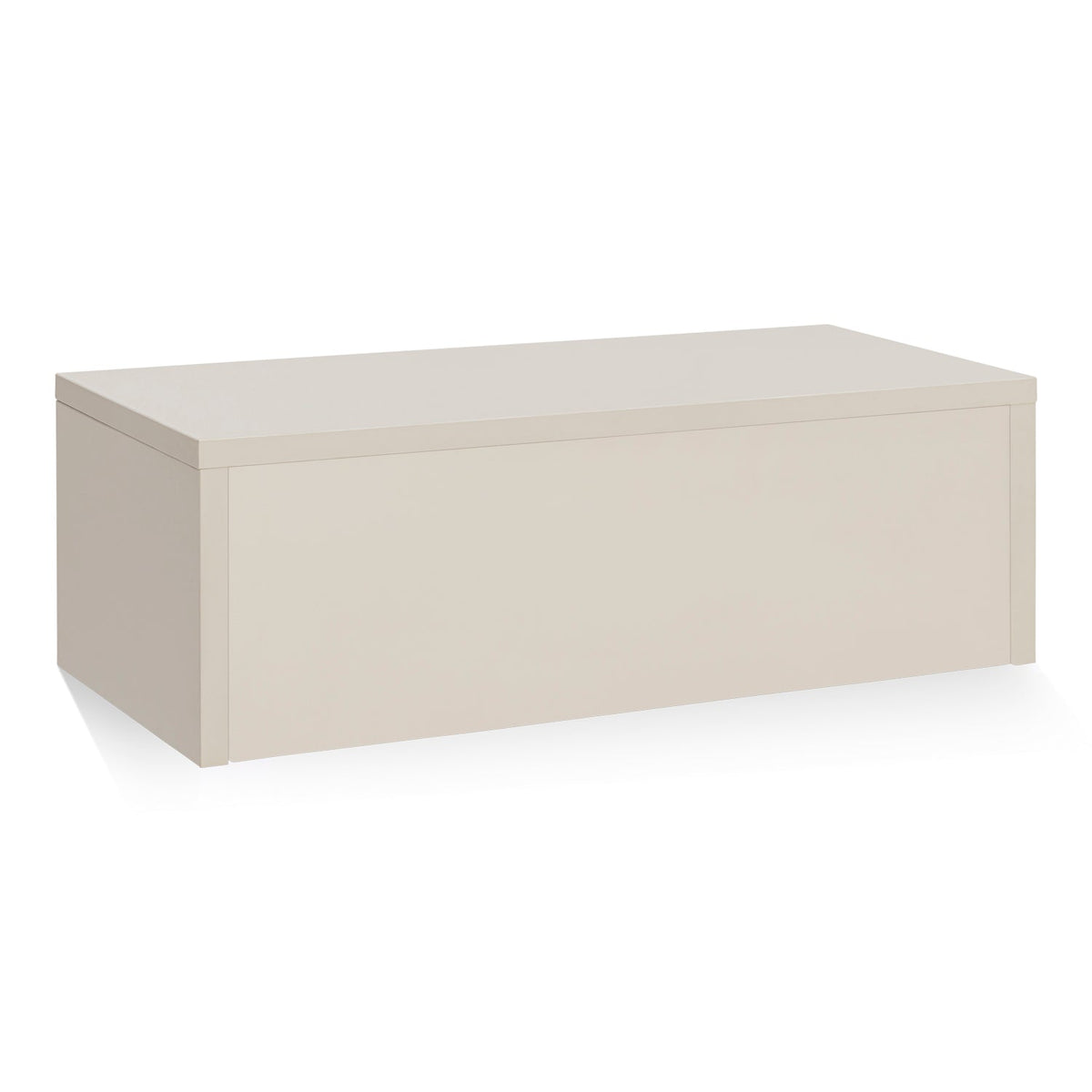 Meuble d'entrée beige clair avec 1 tiroir