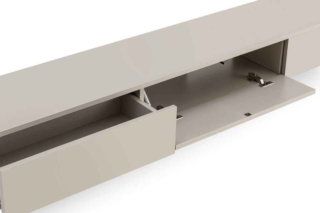 Meuble TV taupe clair