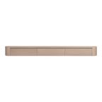 Meuble TV style Japandi en chêne beige clair