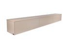 Meuble TV beige-taupe mat