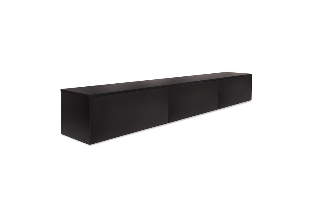 Meuble TV noir mat
