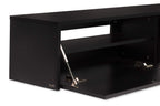 Meuble TV noir mat