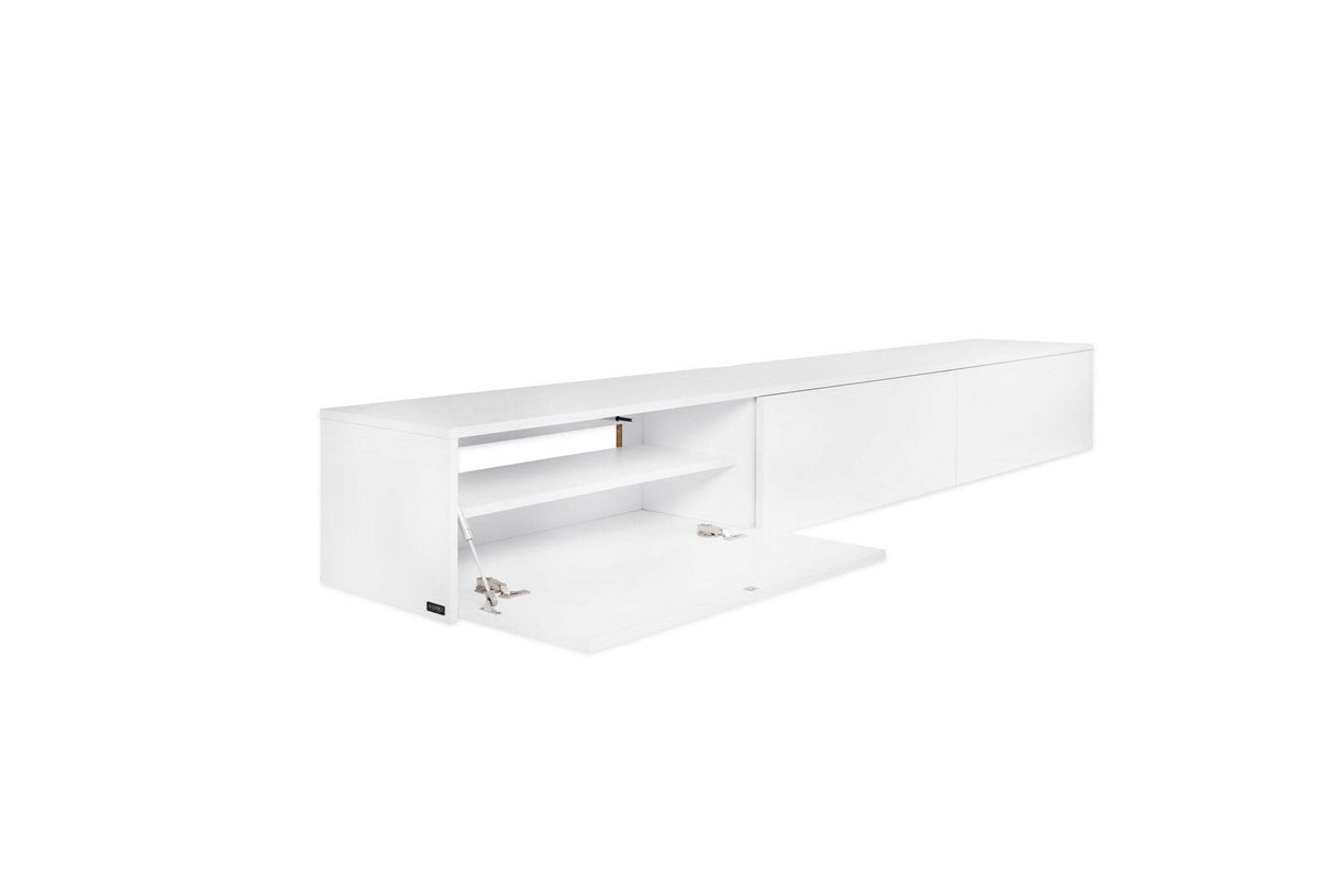 Meuble TV Mat White 188/36/33